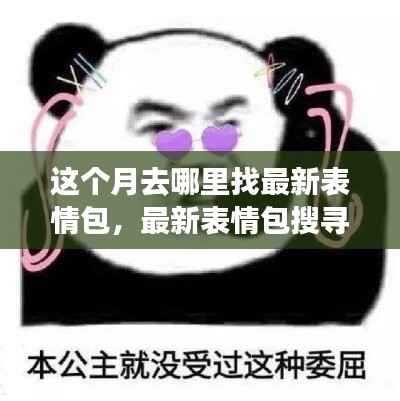 本月最新表情包搜寻指南,热点表情一网打尽