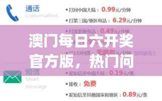 澳门每日六开奖官方版,热门问题解答详解_电信版CNX517.36