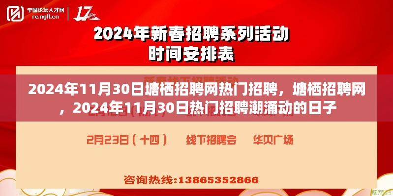 塘栖招聘网热门招聘日,寻找人才的热潮涌动在塘栖招聘网,2024年11月30日盛大开启!