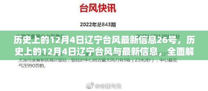 历史上的12月4日辽宁台风事件深度解析,过去与现在的影响及最新信息解读