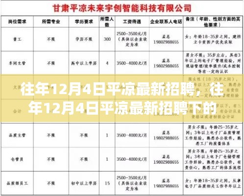 平凉最新招聘动态,就业市场观察与个人观点分享,历年12月4日深度剖析