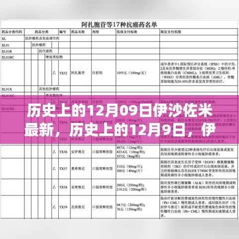 历史上的12月9日,伊沙佐米的最新演变与影响分析