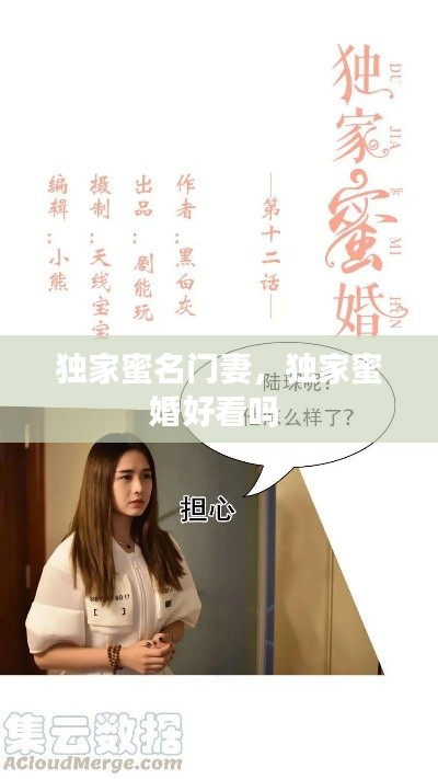 独家蜜名门妻,独家蜜婚好看吗